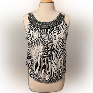 Zebra Tank Top